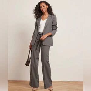 Grey Pinstripe Women’s RW&CO Power Suit